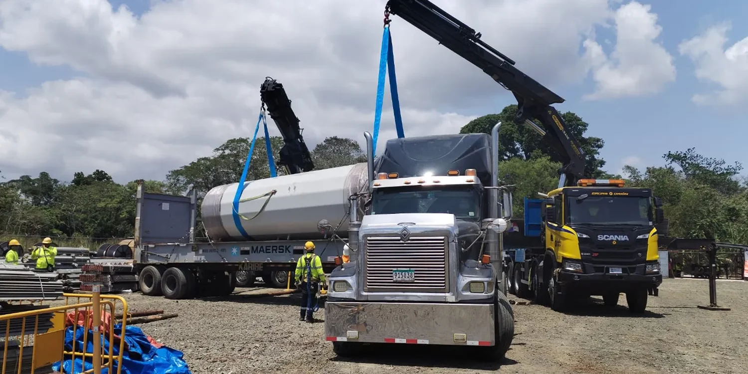 seguridad transporte equipamiento pesado