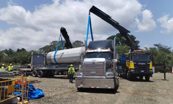 seguridad transporte equipamiento pesado