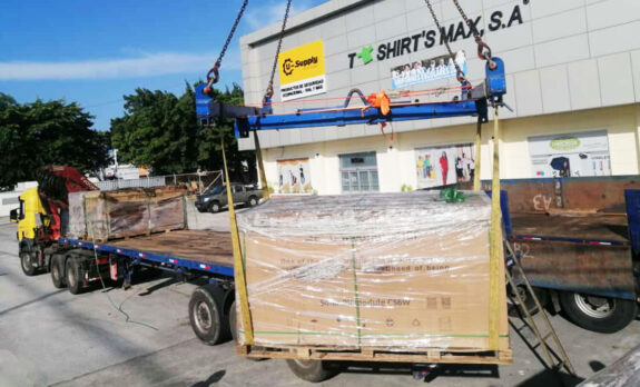 Seguridad en la carga y descarga de materiales con grúas